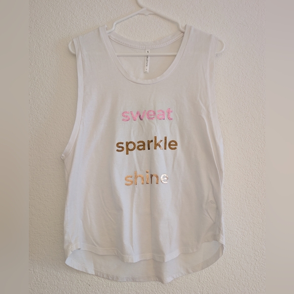 Fabletics Other - Fabletics Tank Sweat Sparkle Shine